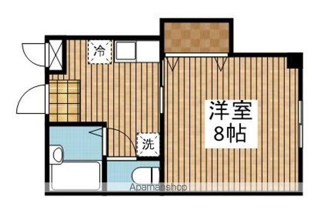 グリーンコーポ(1K/3階)の間取り写真