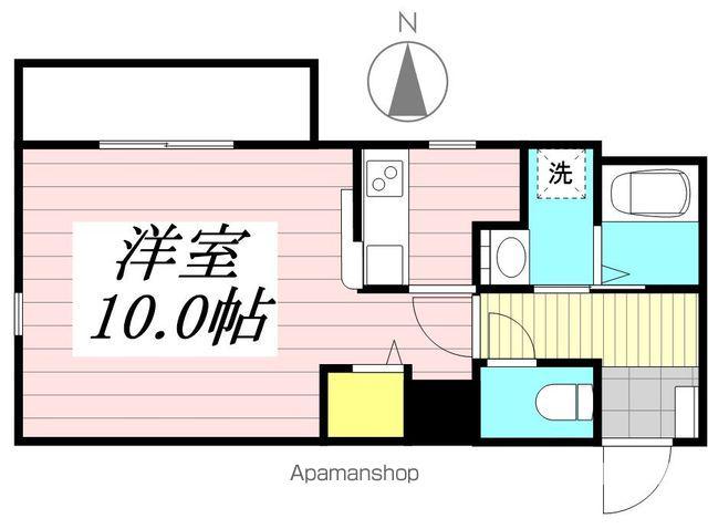 カーサビアンカ(1K/3階)の間取り写真