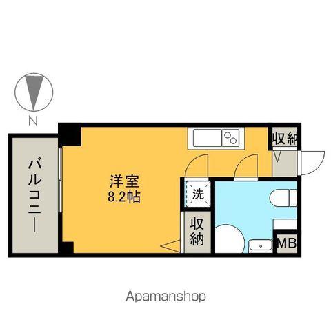 SK BUILDING10(ワンルーム/2階)の間取り写真