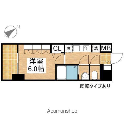 プレサンス上前津ディアシス(1K/5階)の間取り写真