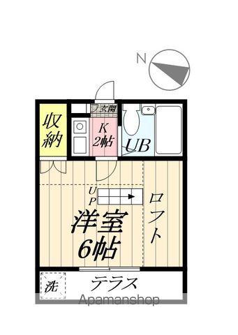 ステージ・Ⅰ(1K/1階)の間取り写真