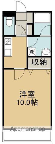 ドミトーレ6-4(1K/4階)の間取り写真