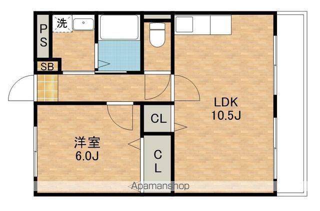グレースランドⅡ(1LDK/2階)の間取り写真