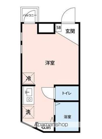 マイナビSTAYミライエ荻窪セレクションアムロゼッタ荻窪(ワンルーム/4階)の間取り写真