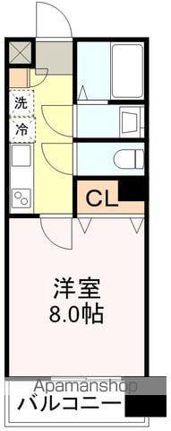 シティマンション木町通(1K/11階)の間取り写真
