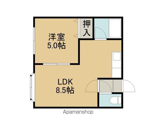 M&K寿(1LDK/3階)の間取り写真