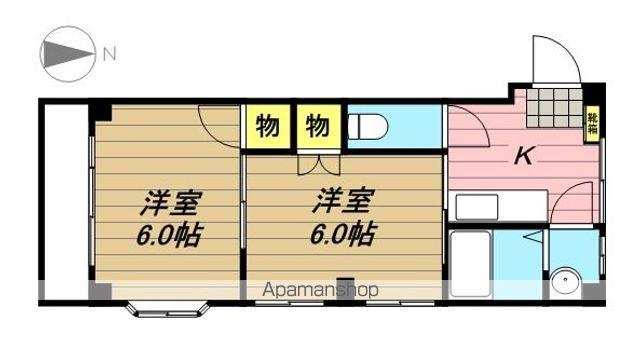 モンシェリー(2K/3階)の間取り写真