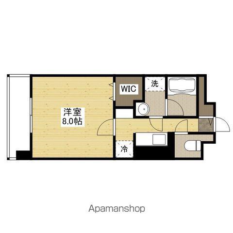 BANKARA PLACE(1K/4階)の間取り写真