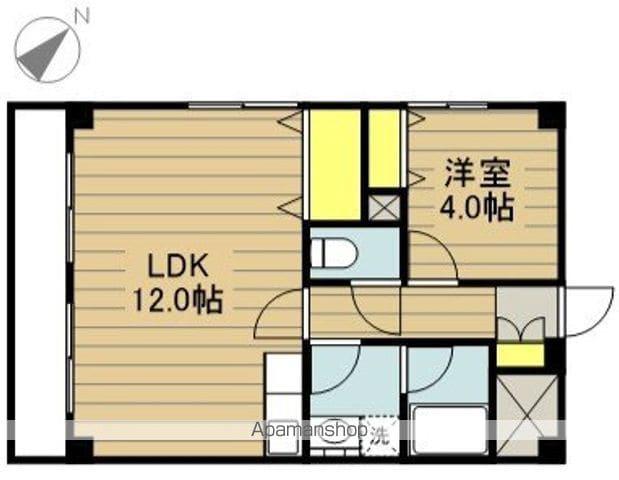サニースカイ(1LDK/6階)の間取り写真
