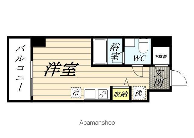 マイナビSTAY川崎ルーナ(ワンルーム/5階)の間取り写真