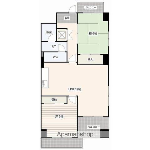 エム&エム5ビル(2LDK/3階)の間取り写真
