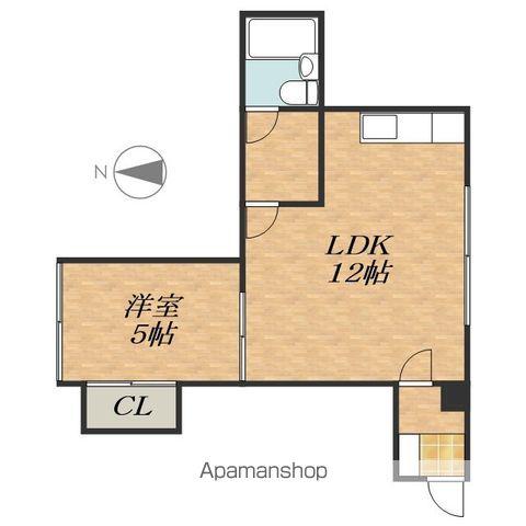 野田ハイツ(1LDK/2階)の間取り写真