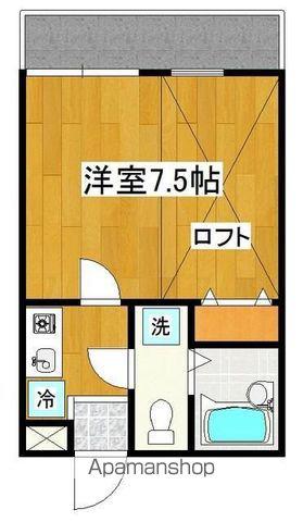 ラビアン三鷹(1K/2階)の間取り写真