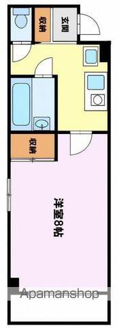 ホープクリエイトビルⅠ(1K/3階)の間取り写真