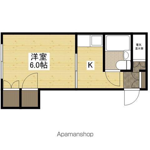 メゾンアメニティ(1K/2階)の間取り写真