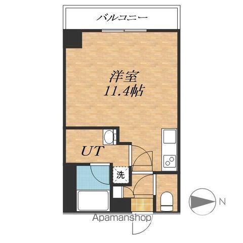 フォーレストインみなみ野2(ワンルーム/6階)の間取り写真