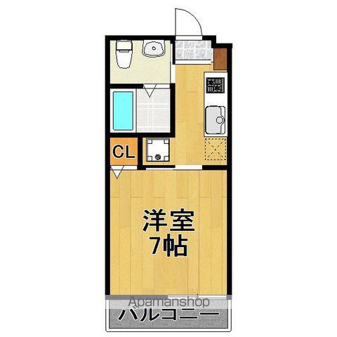 柏の葉VILLEGE(1K/1階)の間取り写真