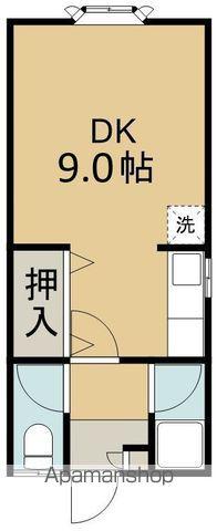 アル白鳥Ⅰ(1K/1階)の間取り写真