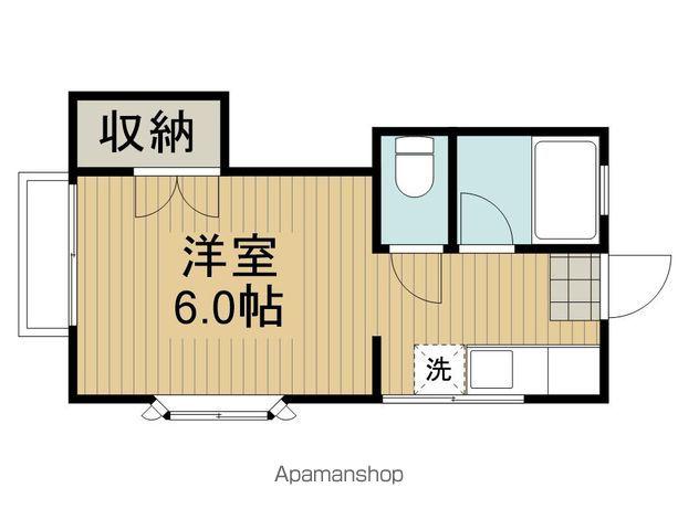 イーグルハイム(1K/2階)の間取り写真