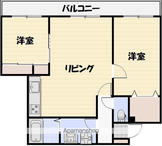 アドバンス東習志野(2LDK/4階)の間取り写真