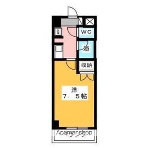 エクセル犬山(1K/3階)の間取り写真