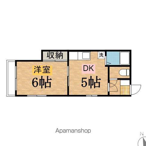 メゾン桜ヶ丘(1DK/3階)の間取り写真