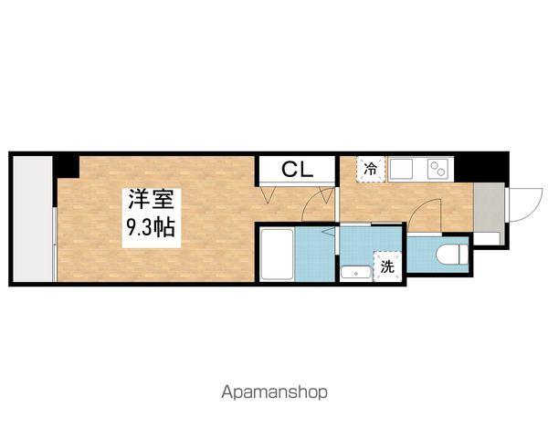 ISM今池(1K/7階)の間取り写真