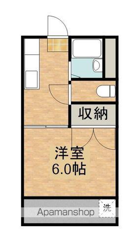 サンコーポ21(1K/3階)の間取り写真