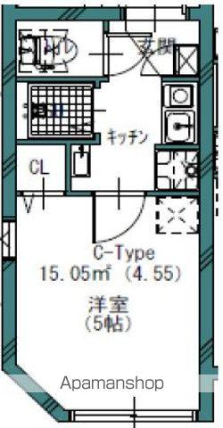 GREW KOENJI RESIDENCE(1K/3階)の間取り写真