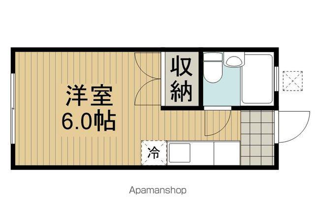 DORM阿佐ヶ谷(ワンルーム/1階)の間取り写真