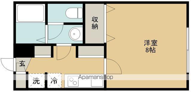 アクティブパレス川内(1K/1階)の間取り写真
