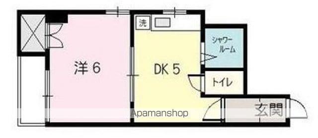 メゾン出汐(1DK/4階)の間取り写真