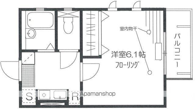 パル・レイスリー(1K/2階)の間取り写真