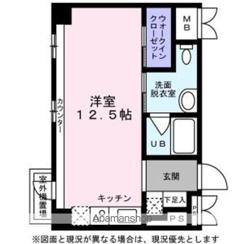 KDXレジデンス東桜Ⅰ(ワンルーム/17階)の間取り写真