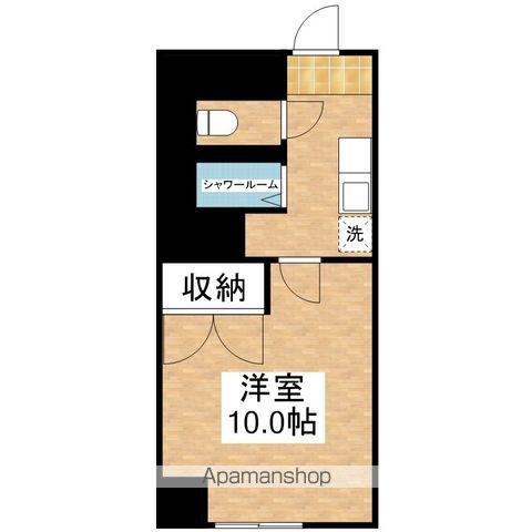 麦島建設本社ビル(1K/8階)の間取り写真