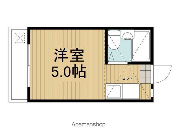 サンバレー阿佐ヶ谷(ワンルーム/2階)の間取り写真