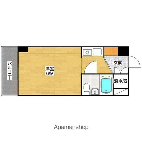 サンアベニュー小幡(1K/2階)の間取り写真