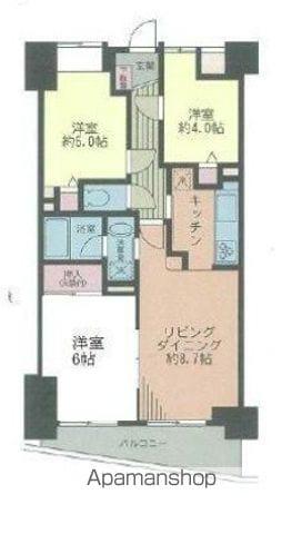 ナイスアーバン横浜プロムナード(3LDK/8階)の間取り写真