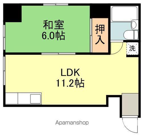 ヴィラ フォレスタ(1LDK/7階)の間取り写真