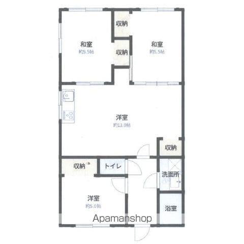 サンハイツいずみ(3LDK/6階)の間取り写真
