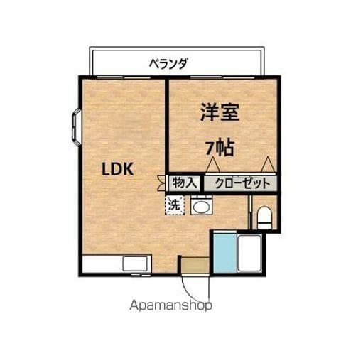 メゾン・ド・リーフ(1LDK/2階)の間取り写真