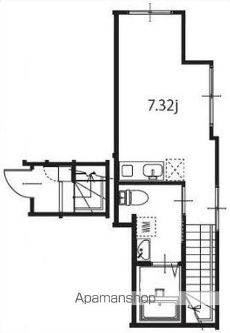 荻窪レジデンス(ワンルーム/2階)の間取り写真
