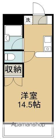 遠見塚アベニュー(ワンルーム/2階)の間取り写真