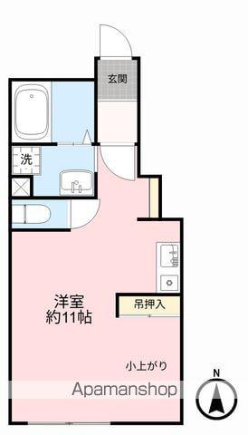 AP杜 愛子東(ワンルーム/1階)の間取り写真