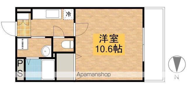コンフォートワン(1K/3階)の間取り写真