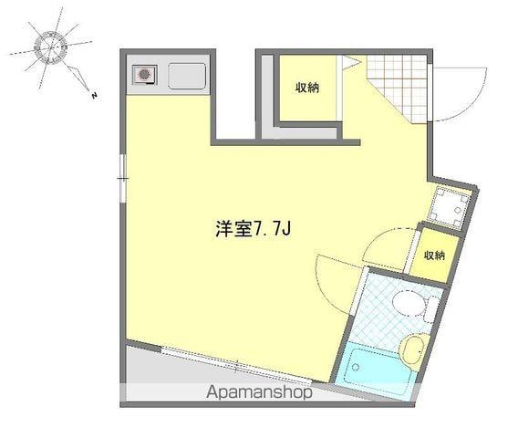 ユーコート大口(ワンルーム/3階)の間取り写真