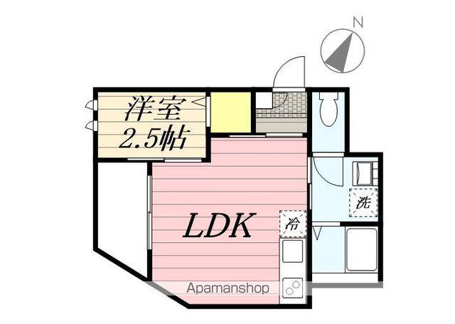 REGALEST 南流山(1LDK/3階)の間取り写真