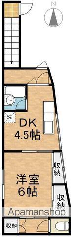 サンフレンド(1K/2階)の間取り写真