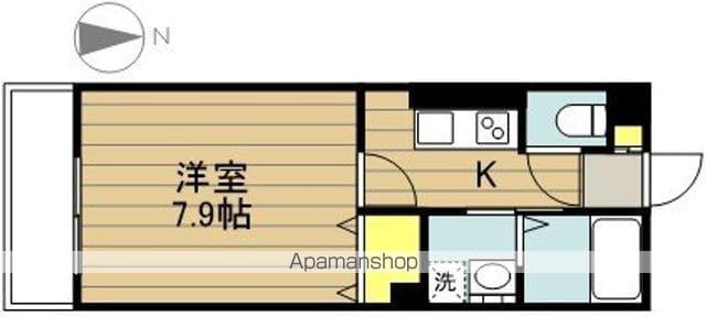 AVANCE TODA(1K/3階)の間取り写真