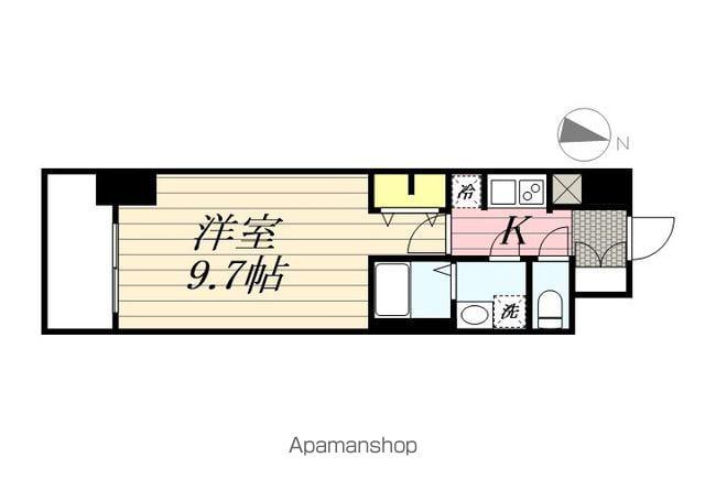 S-RESIDENCE岐阜駅(1K/13階)の間取り写真